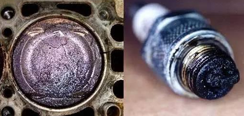 利用CIE汽車內窺鏡觀測到的發(fā)動機內部積碳情況