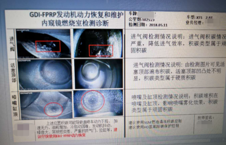 亞泰光電SIE工業內窺鏡做的汽車內部報告